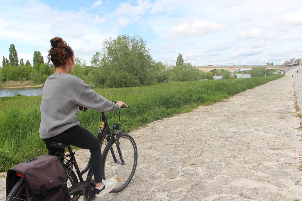 Combiné vélo et canoë kayak sur la Loire