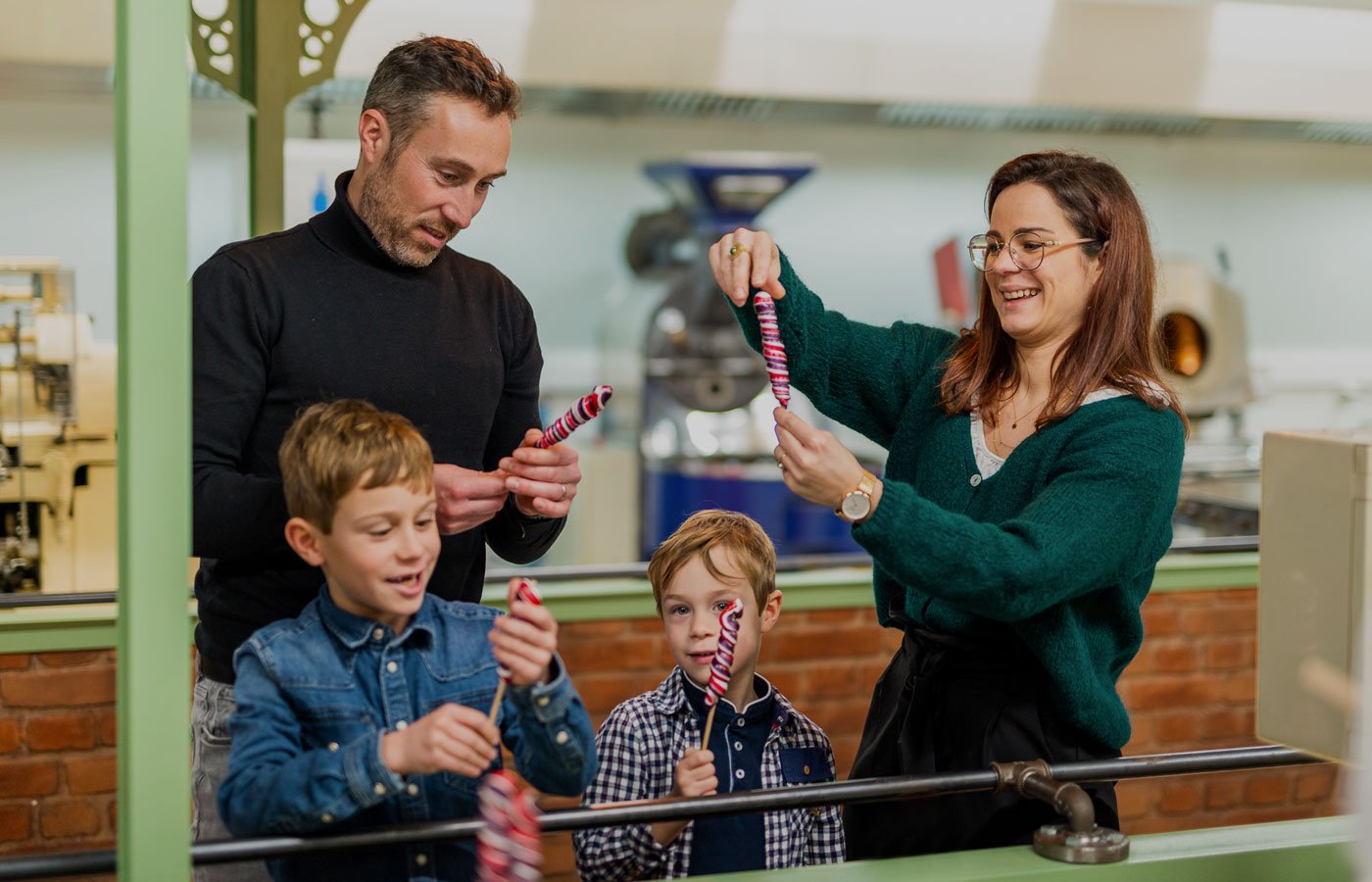 Visit of the candies conservatory
