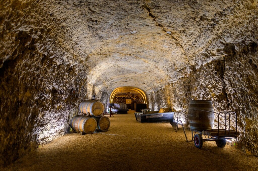 Troglodytic Caves Ambacia in Amboise
