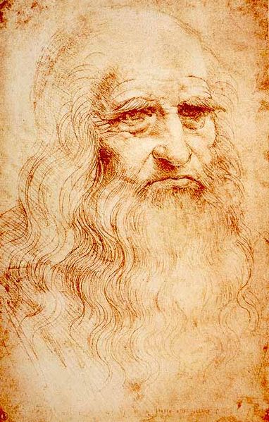 Portrait de Léonard de Vinci