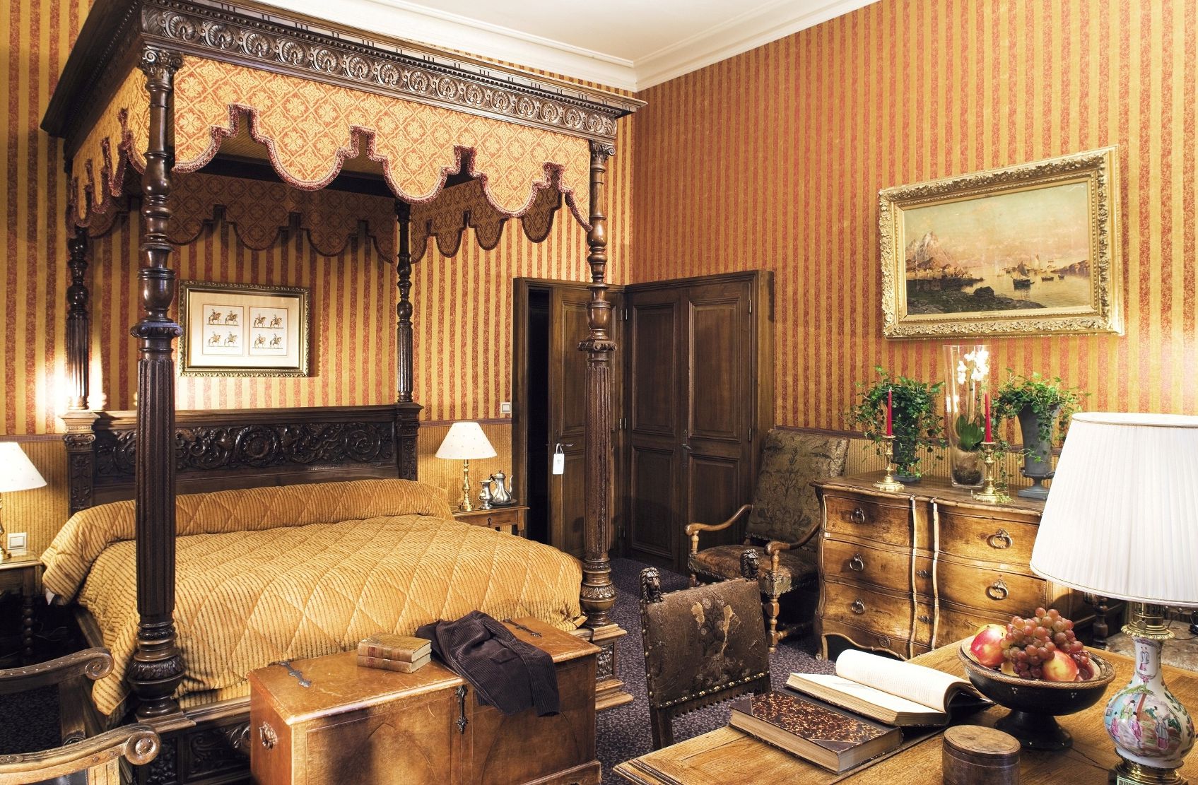 Chambre au Château de Noizay