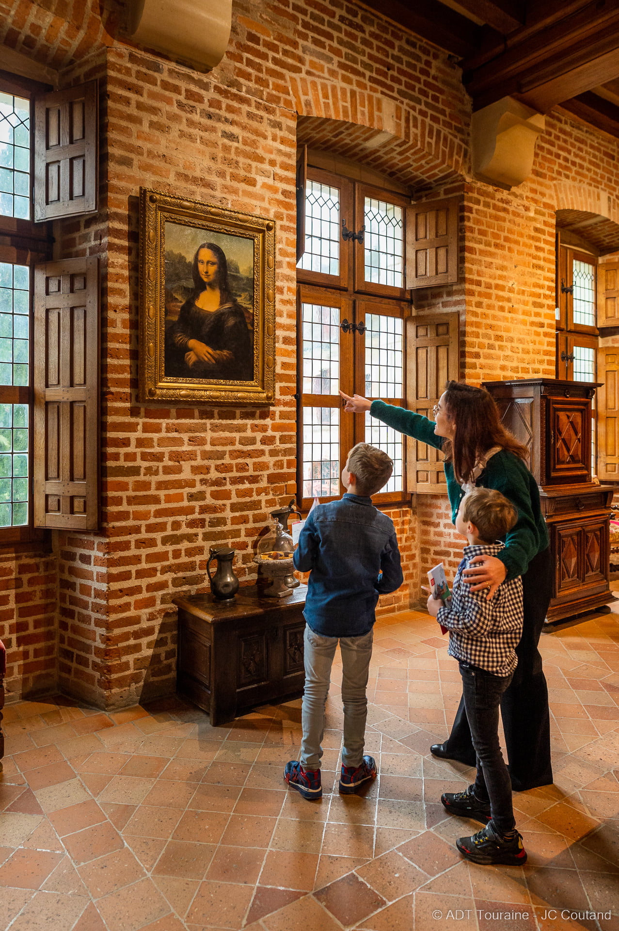 La Joconde au Château du Clos Lucé