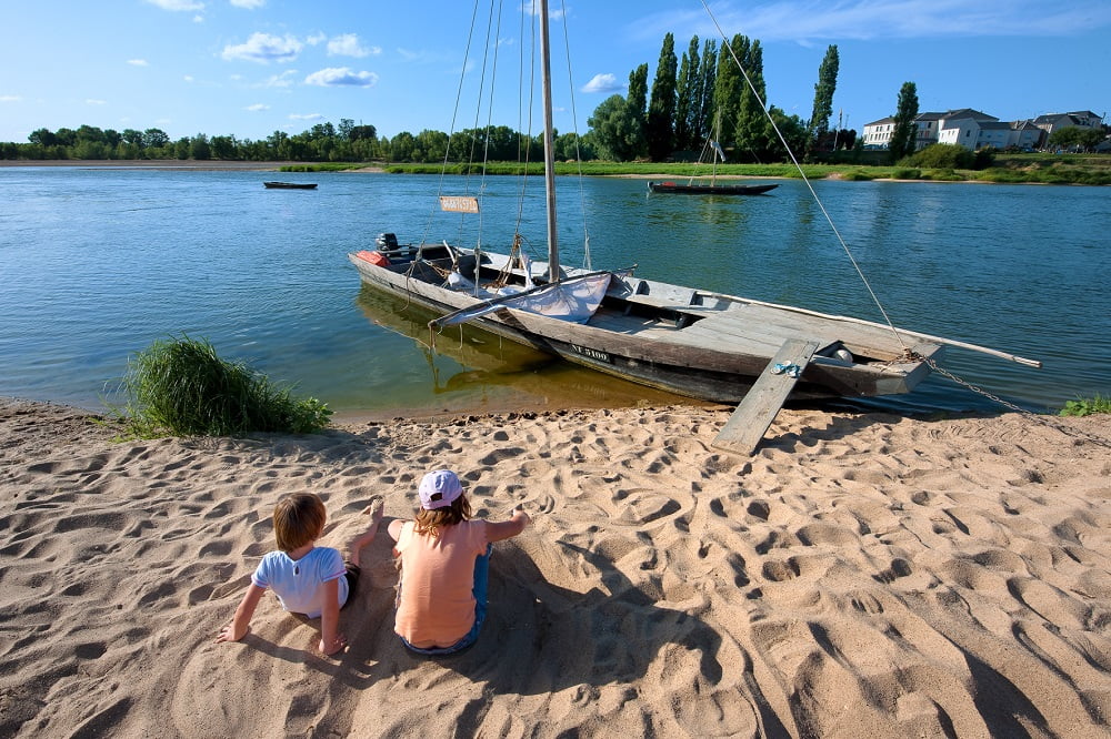 Bateau sur la Loire