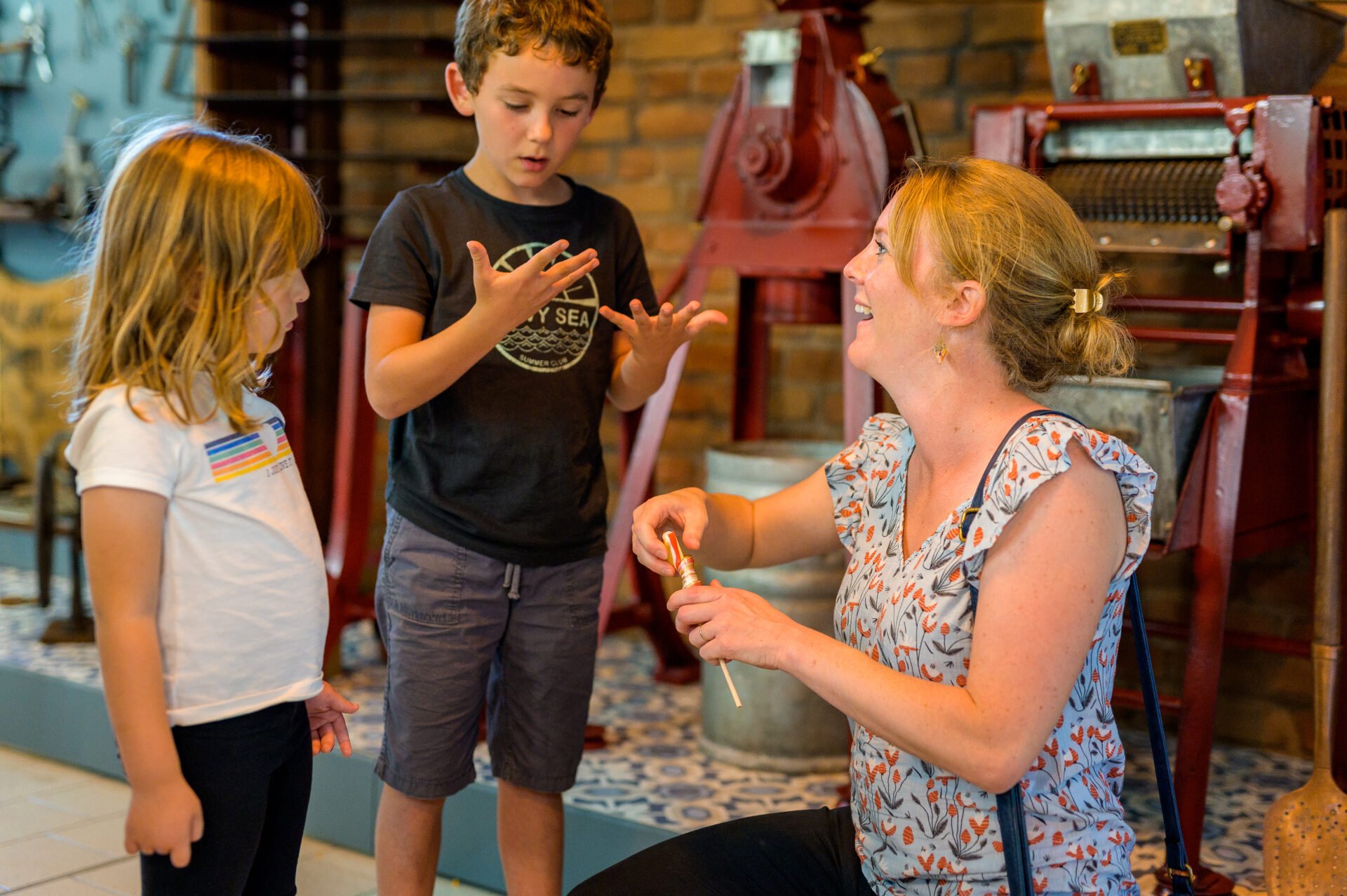 Family outing to the Confectionery Conservatory