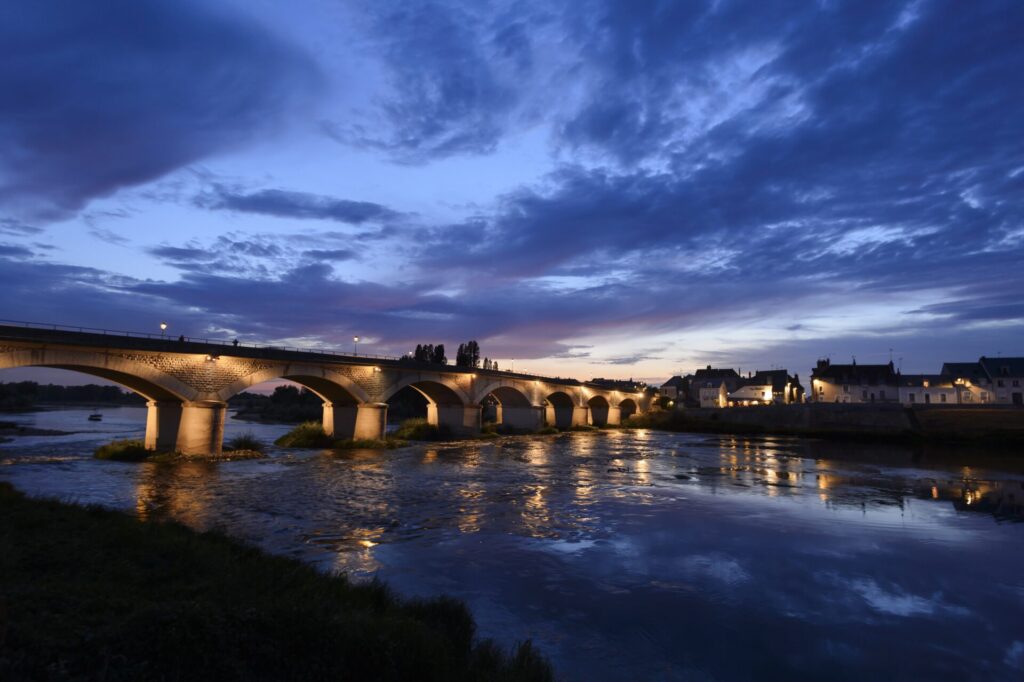 Night visit of Amboise