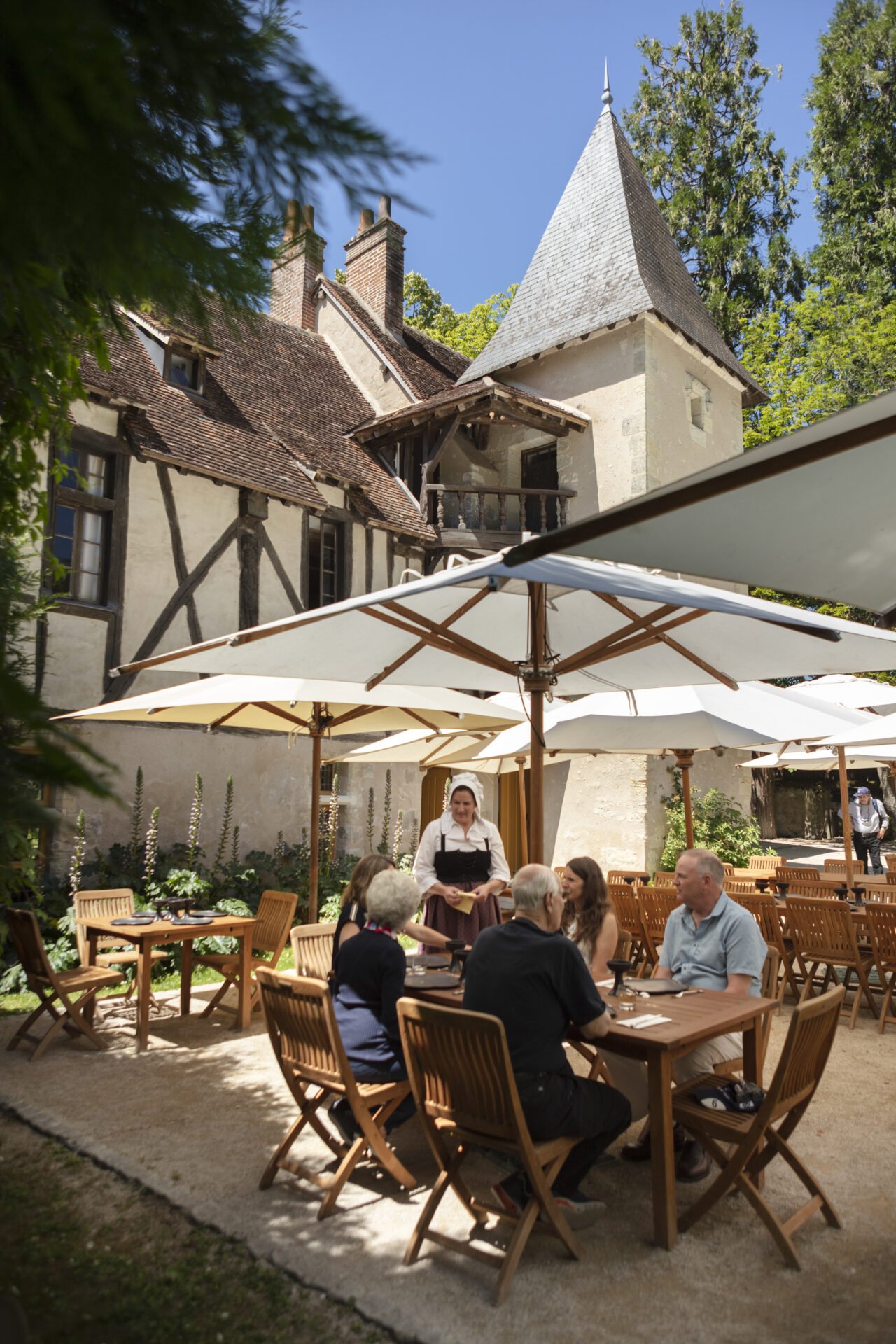 Restauration au Clos Lucé