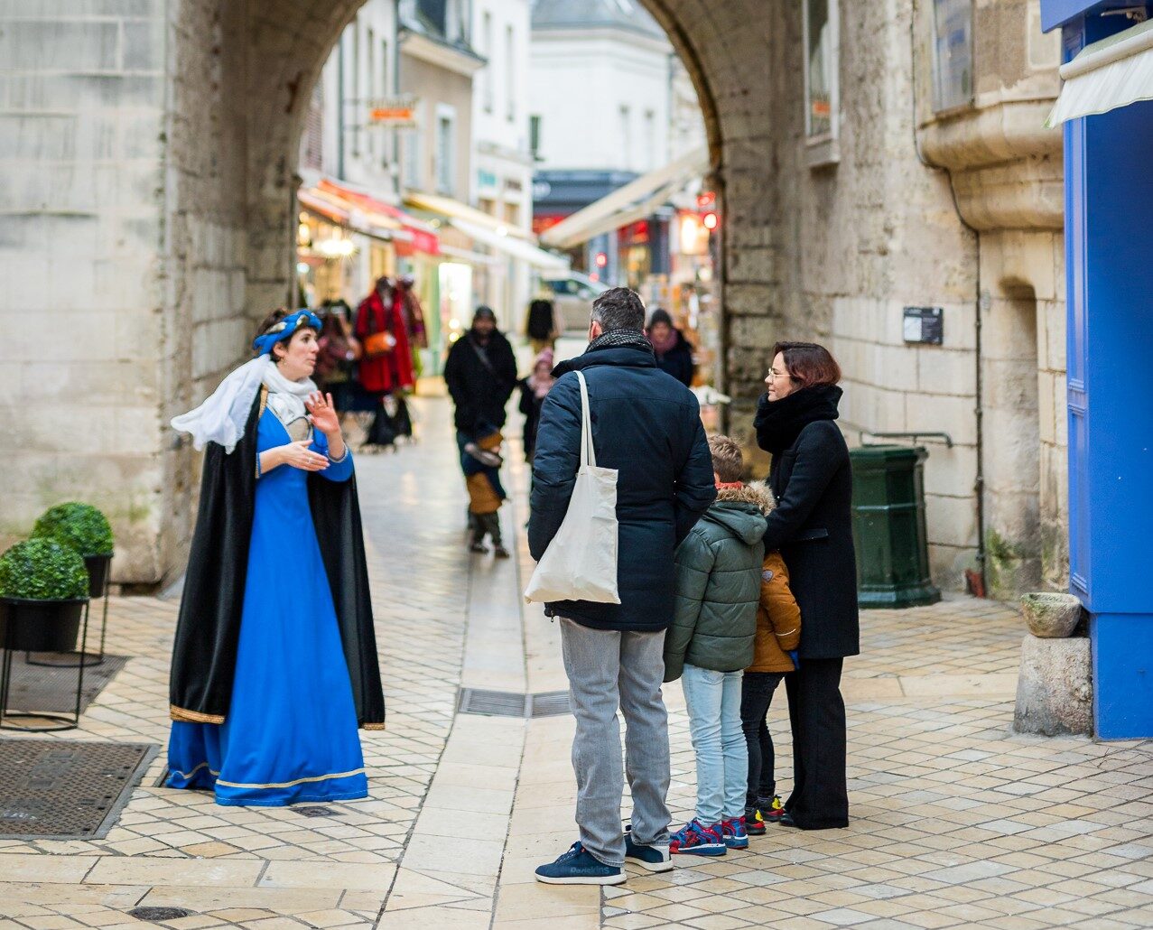 Visite guidée d'Amboise avec Bérénice