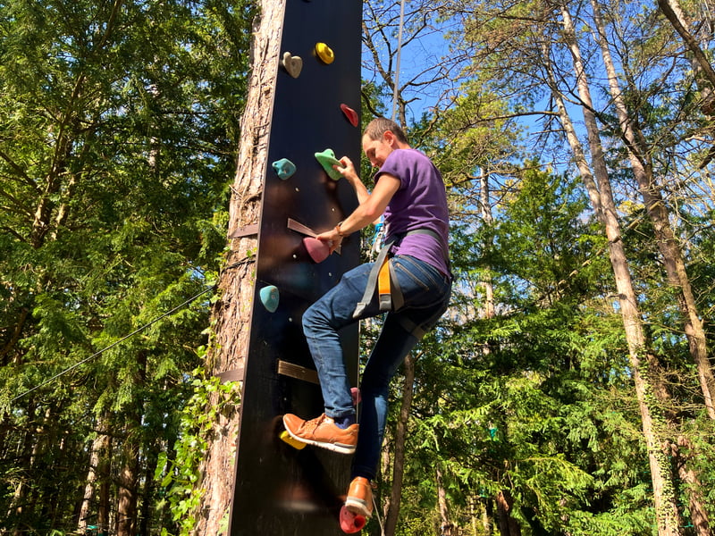 Discover the climbing route