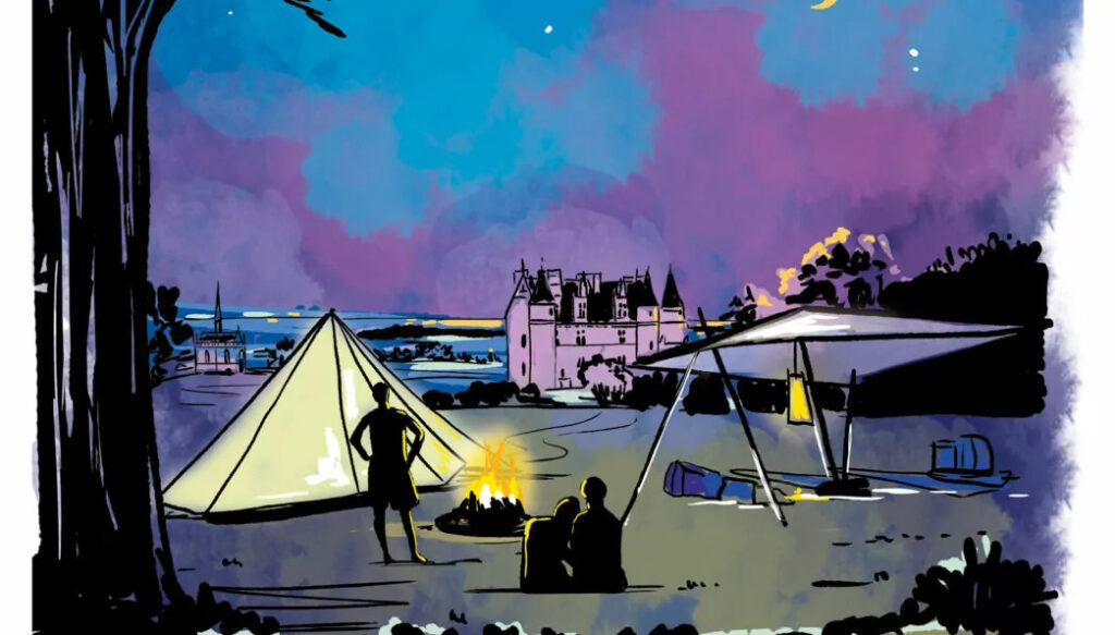 Bivouac Royal chateau Amboise