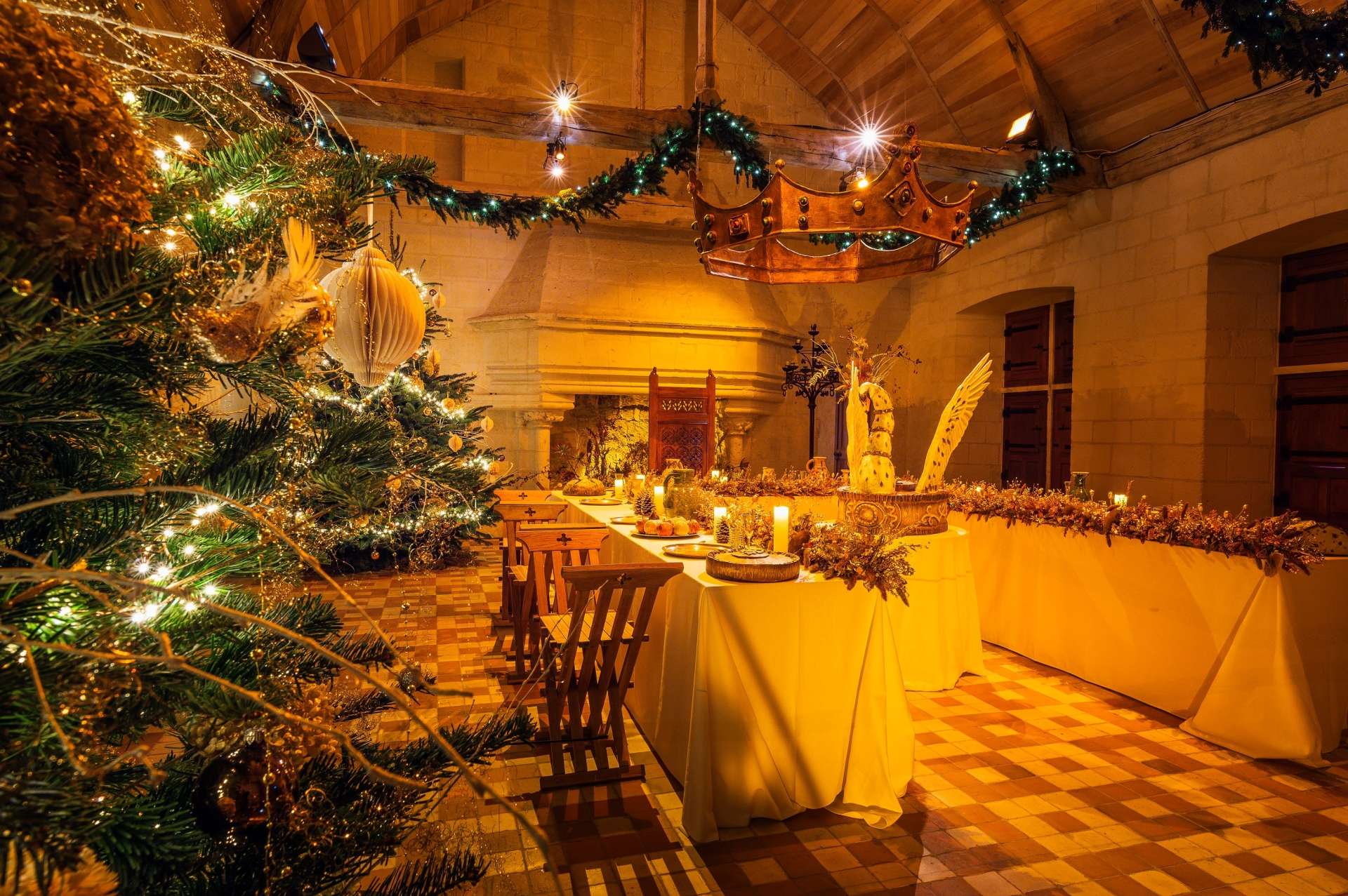 christmas at the chinon castle