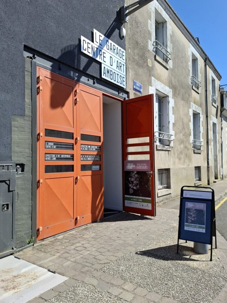 Entrance to the Amboise Art Center Garage