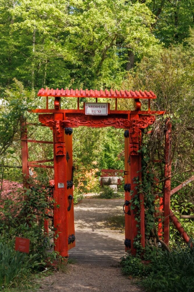 Chinese Garden of the Pagoda of Chanteloup d'Amboise
