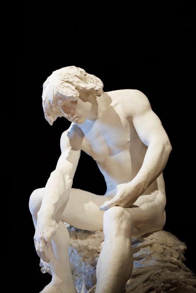 statue, art and history museum, Amboise
