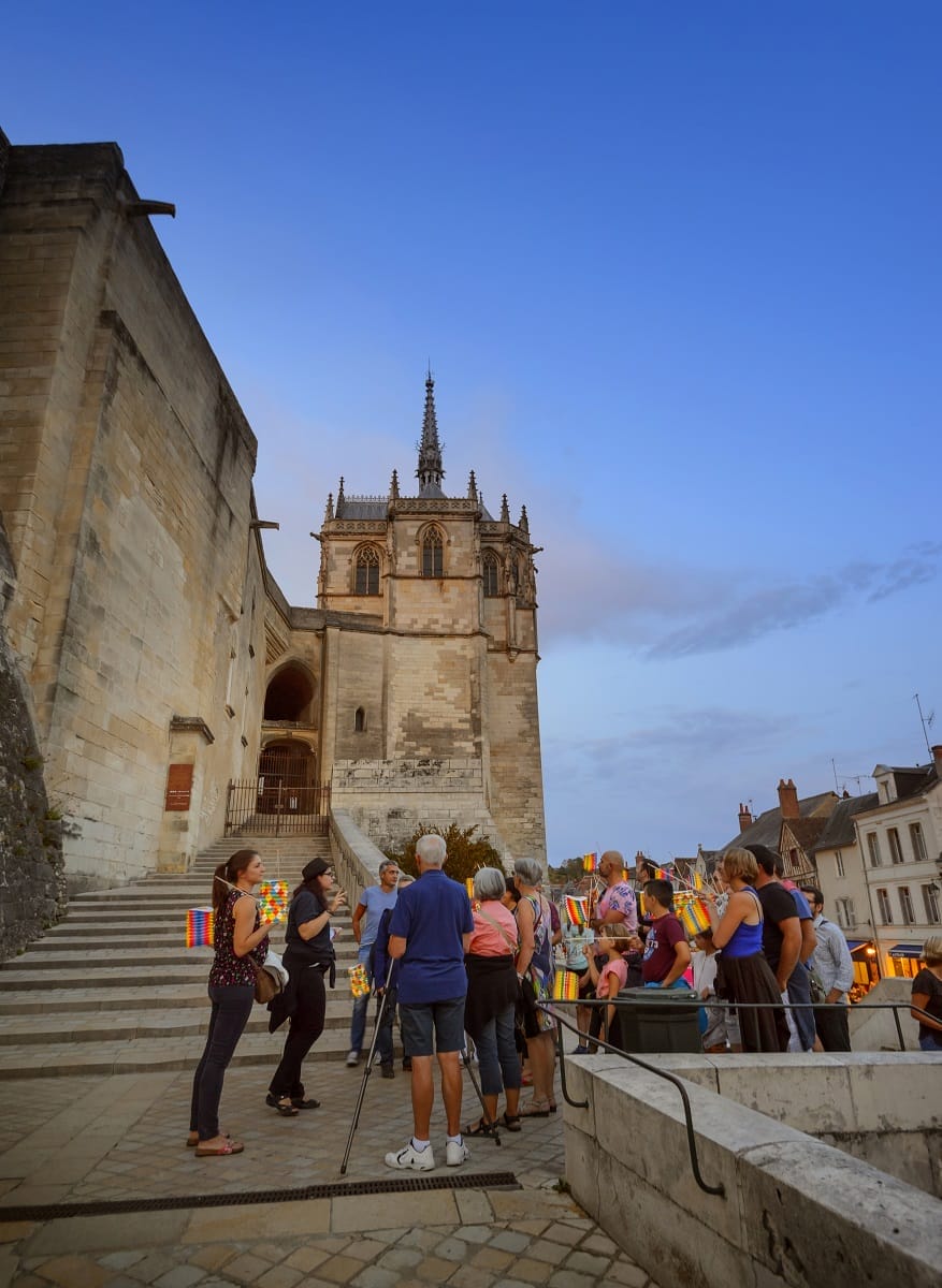 Night tour of the Royal Château of Amboise