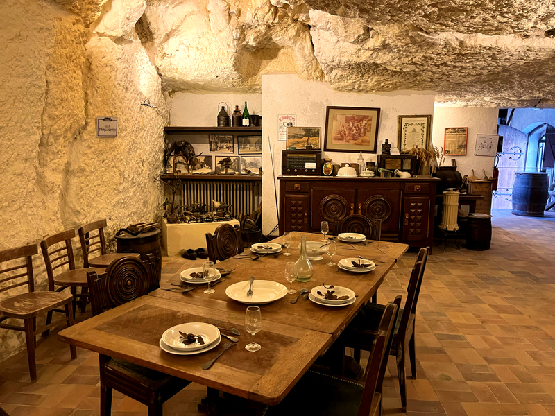 Maison troglodyte du musée