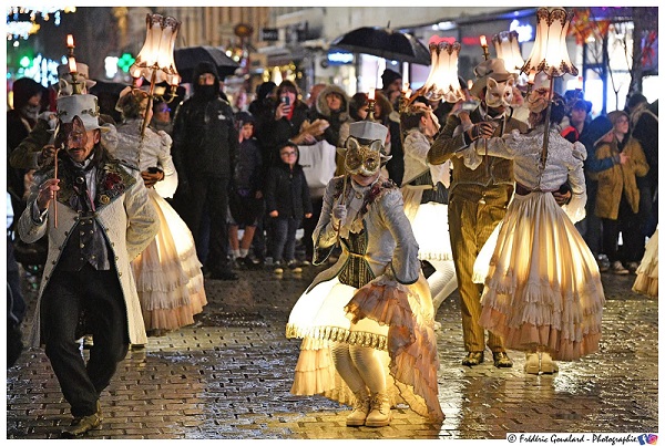 Desfile de luces navideñas