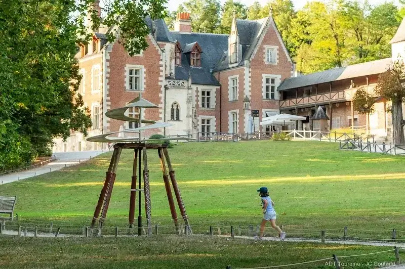 Jardines del clos luce en Amboise