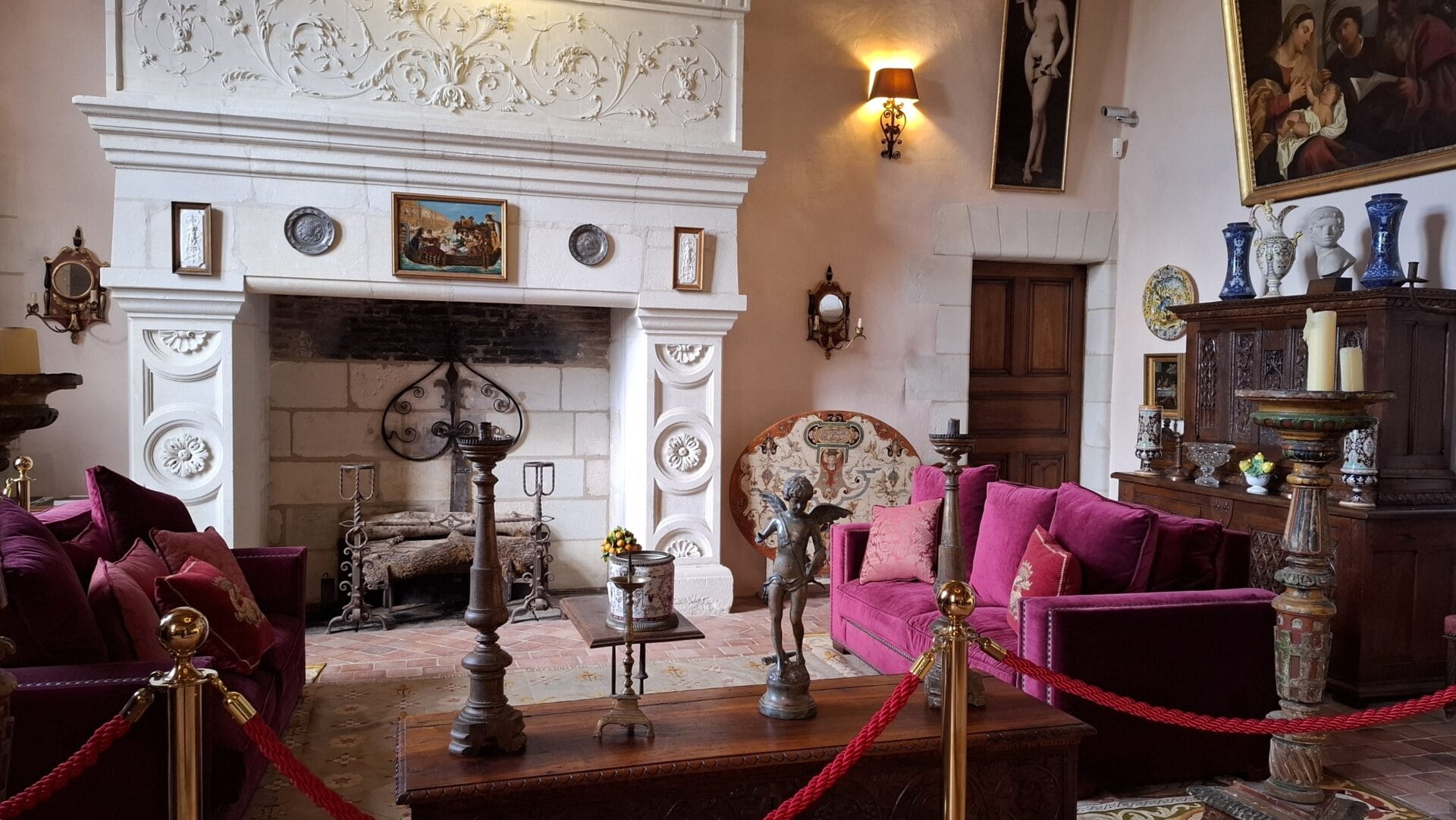 Salón Royal Estate en el Château Gaillard en Amboise