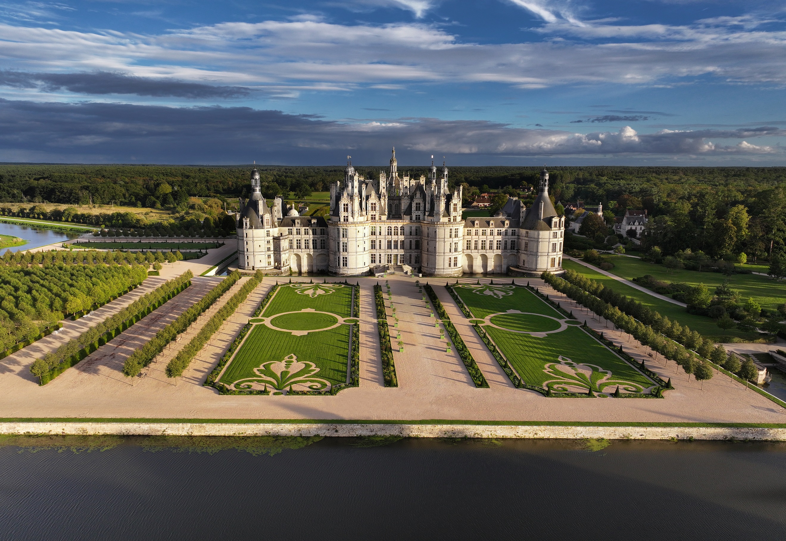 Domaine national de Chambord - Jardins à la française