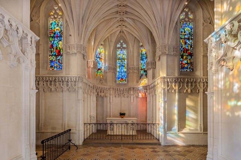 Château royal d'Amboise, intérieur chapelle