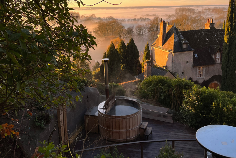 Château de Nazelles (bain nordique)