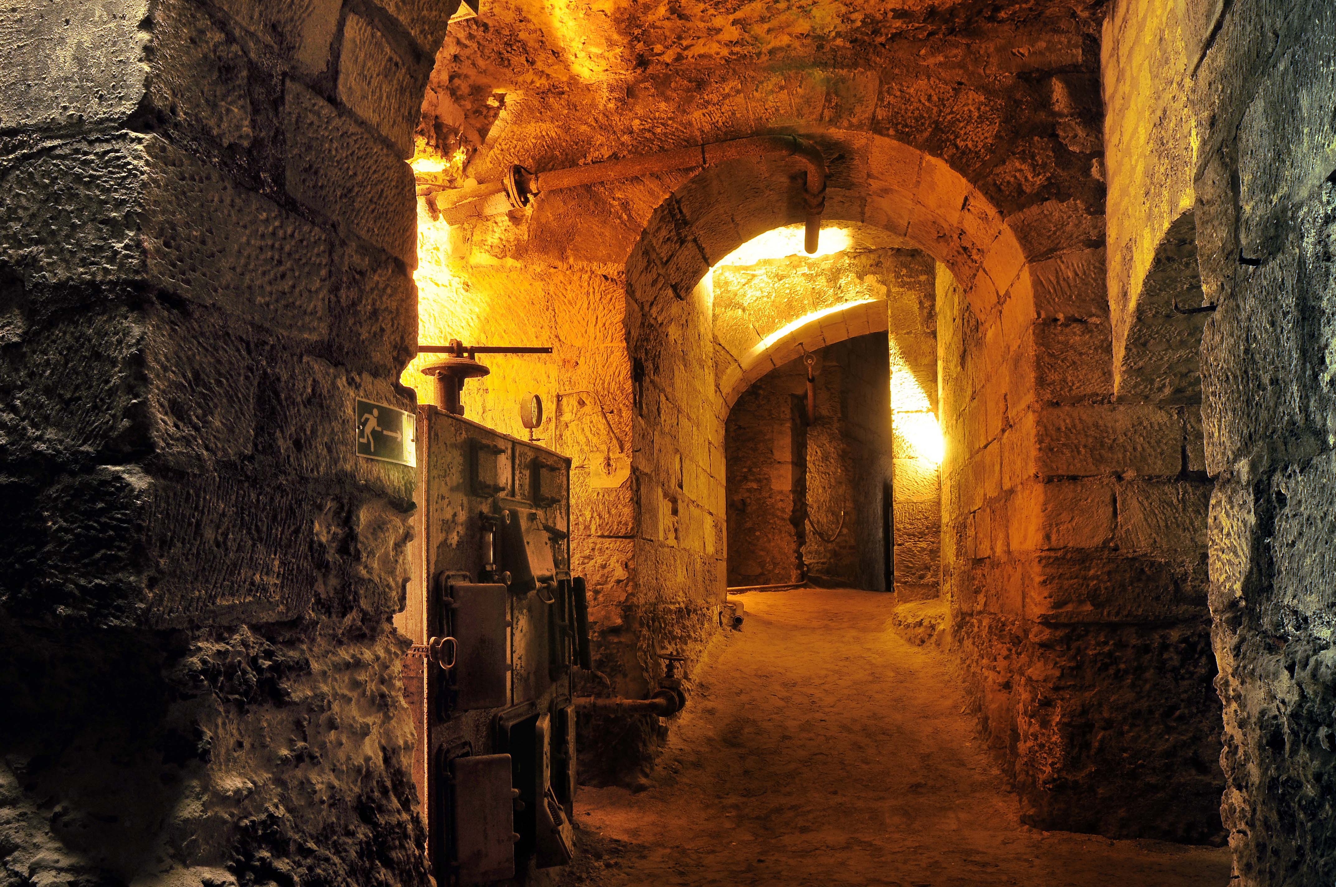 11.  Souterrains . Château d'Amboise © L. de Serres