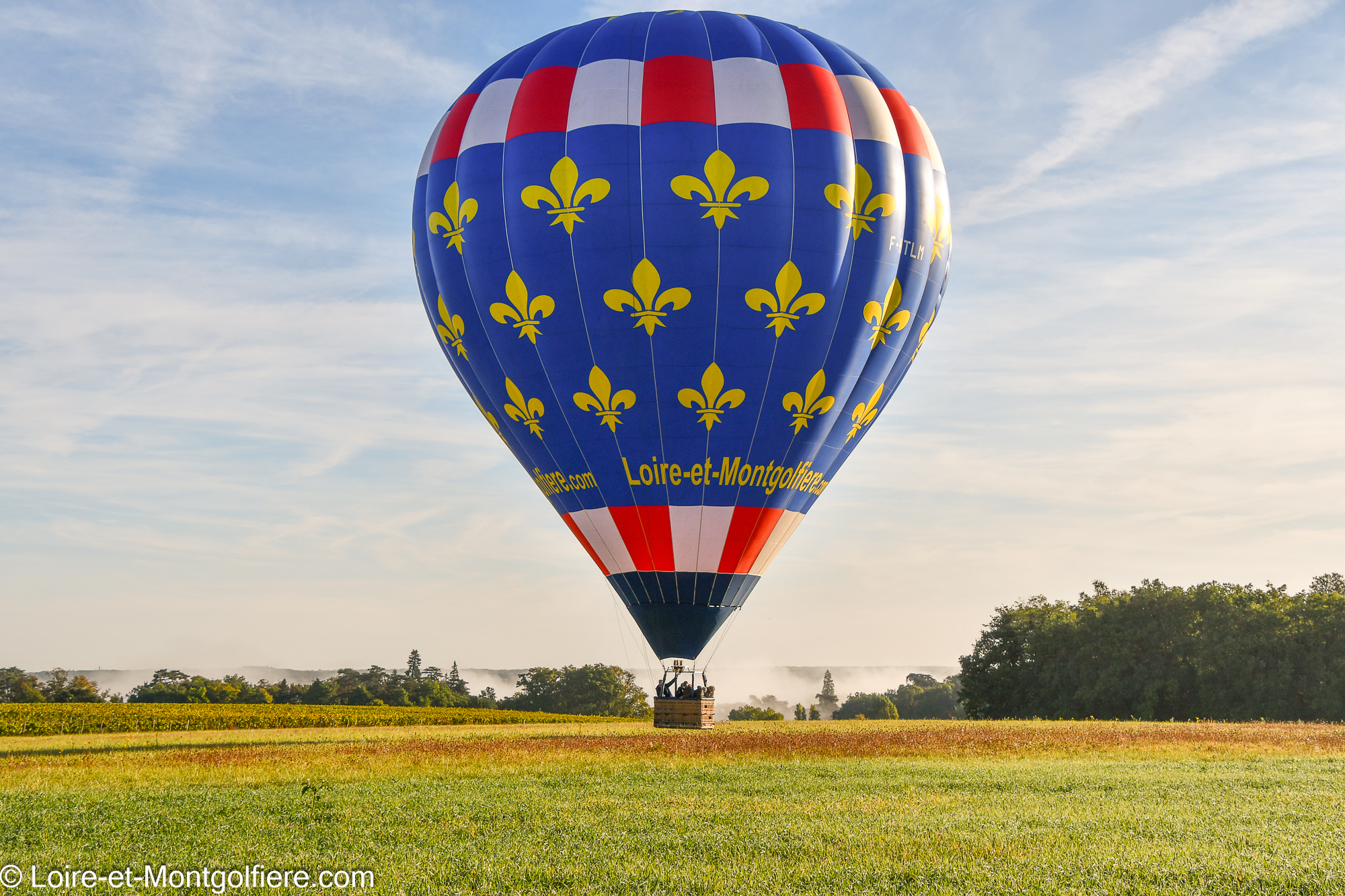 Bapteme en montgolfiere - Loire et Montgolfière