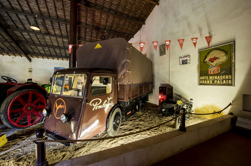 Camion Electrique Sovel - Entreprise Poulain - Musée Maurice Dufresne