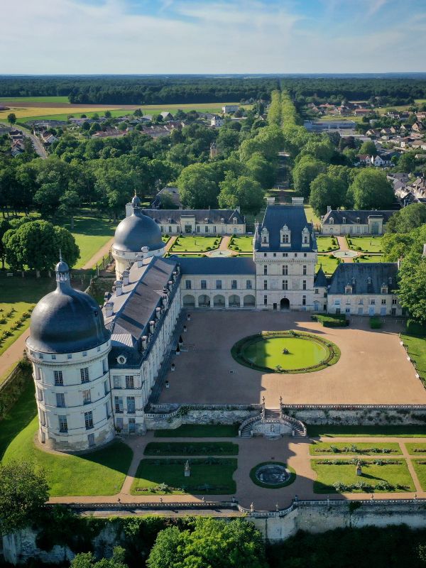 Château de Valençay - Vue aérienne 9