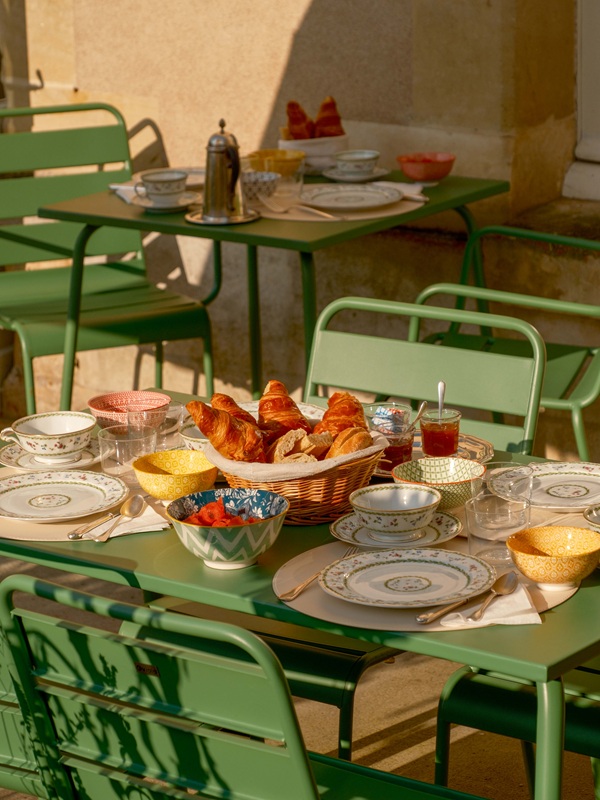 Petit-déjeuner au château de la Huberdière - Nazelles-Négron