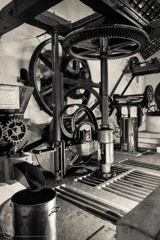 Mécanisme du Moulin de Marnay - Musée Maurice Dufresne