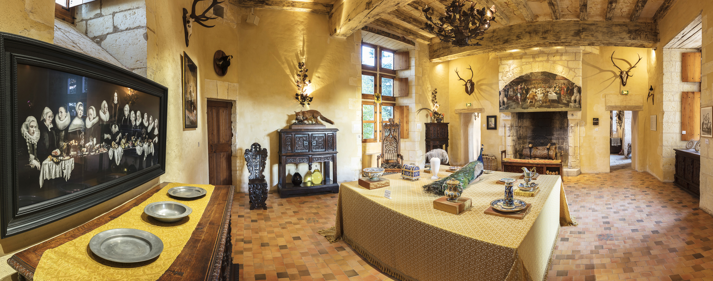 Salle du Festin©ChateauduRivau