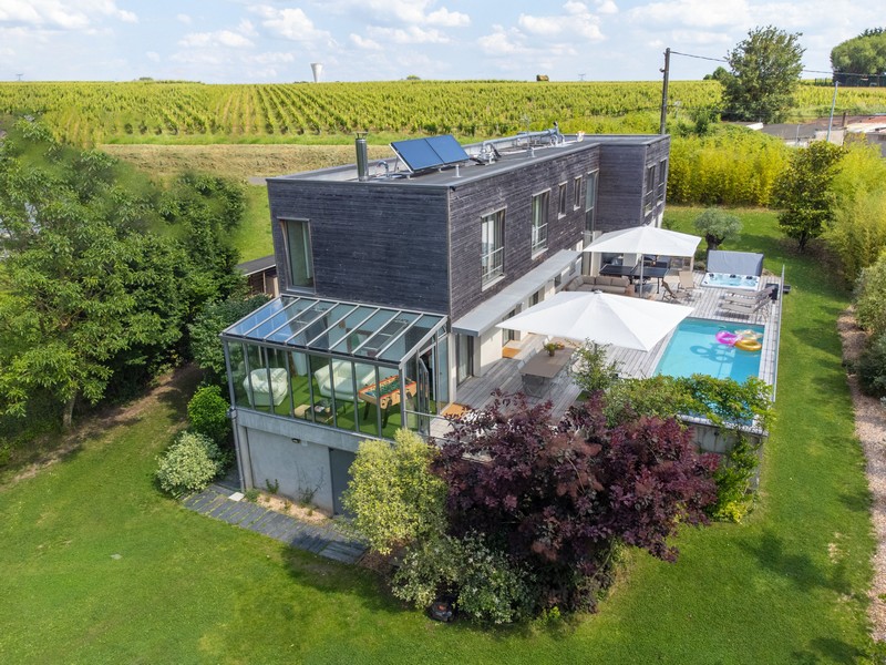 Villa M54_ Vouvray, Vue d'ensemble (@photographetours)