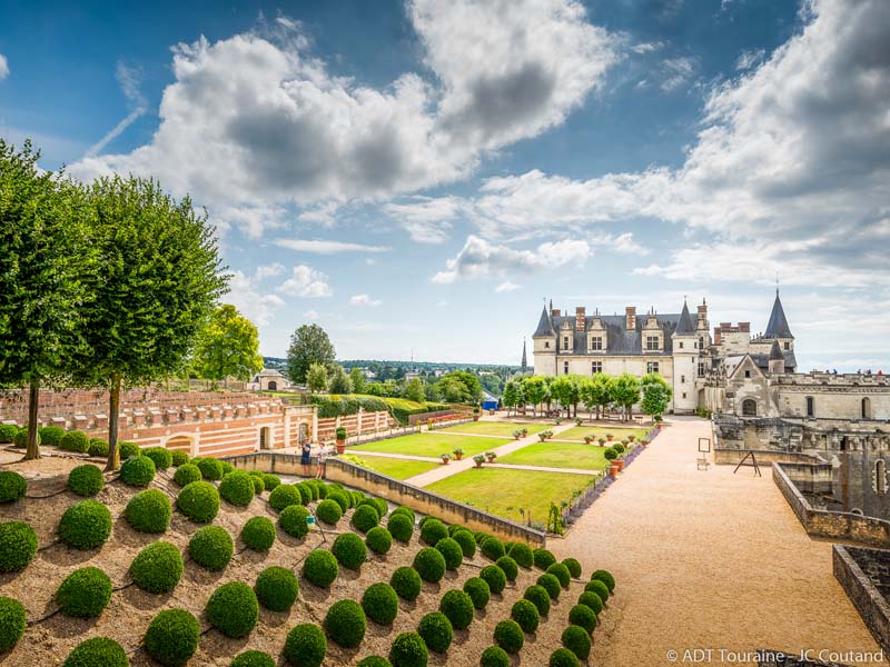 Château royal d'Amboise - Le jardin de Naples