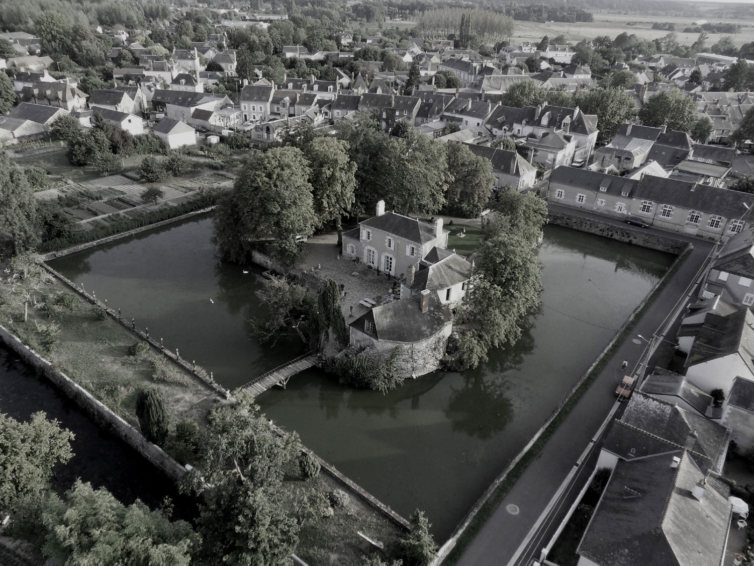 Le site des  Douves