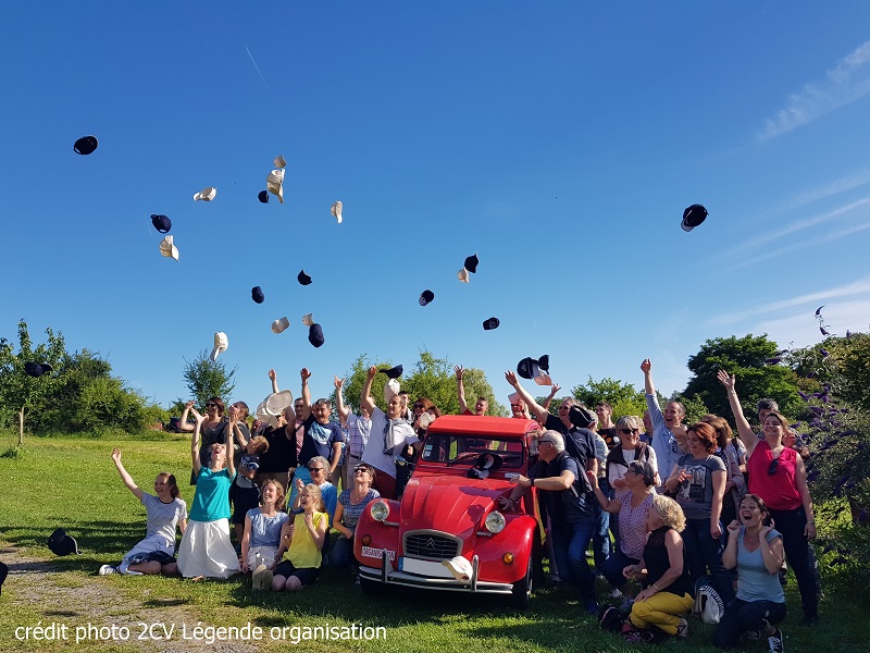 journée 2CV en famille