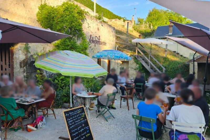 l'Esperluette-La terrasse