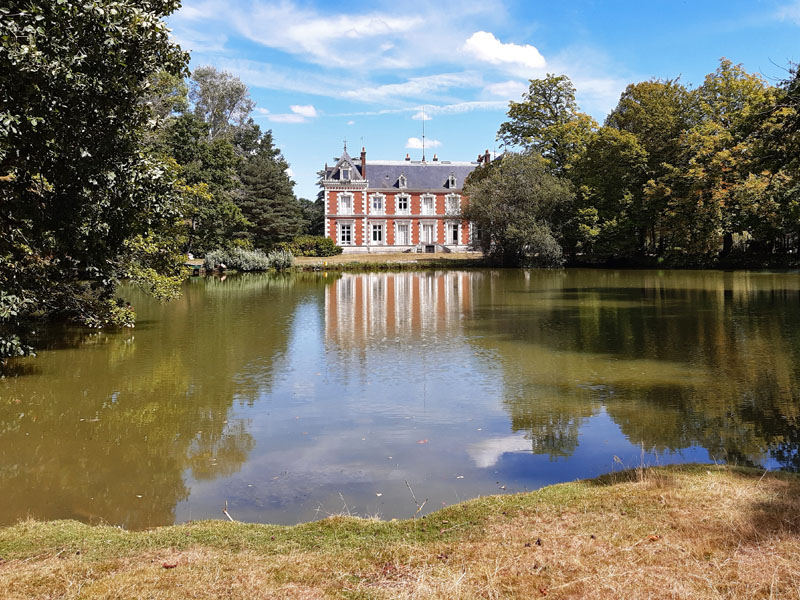 Réserve de Beaumarchais, Autrèche - Le château de Beaumarchais