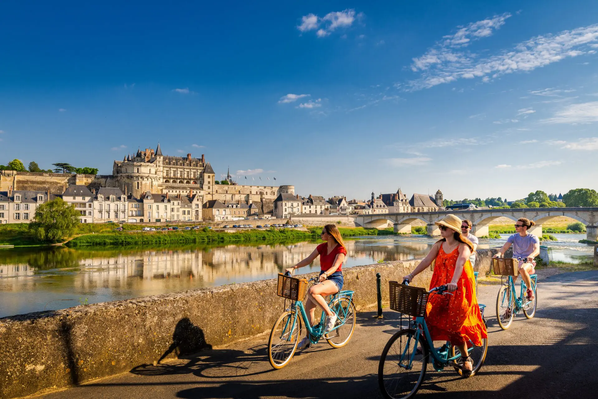 Pistes cyclables à Amboise