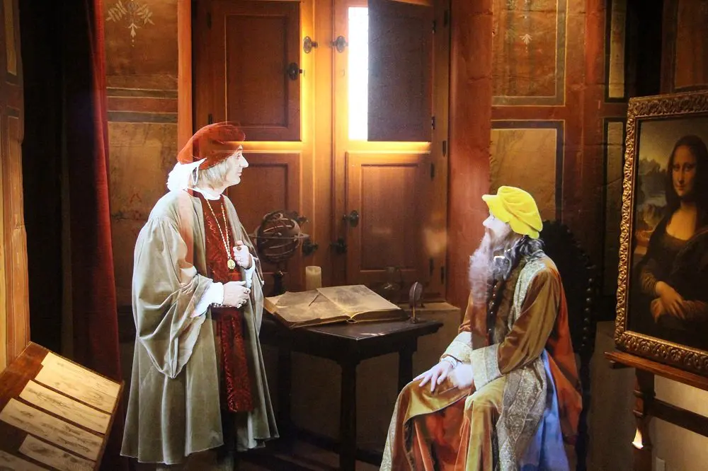 Léonard de Vinci au Château du Clos Lucé