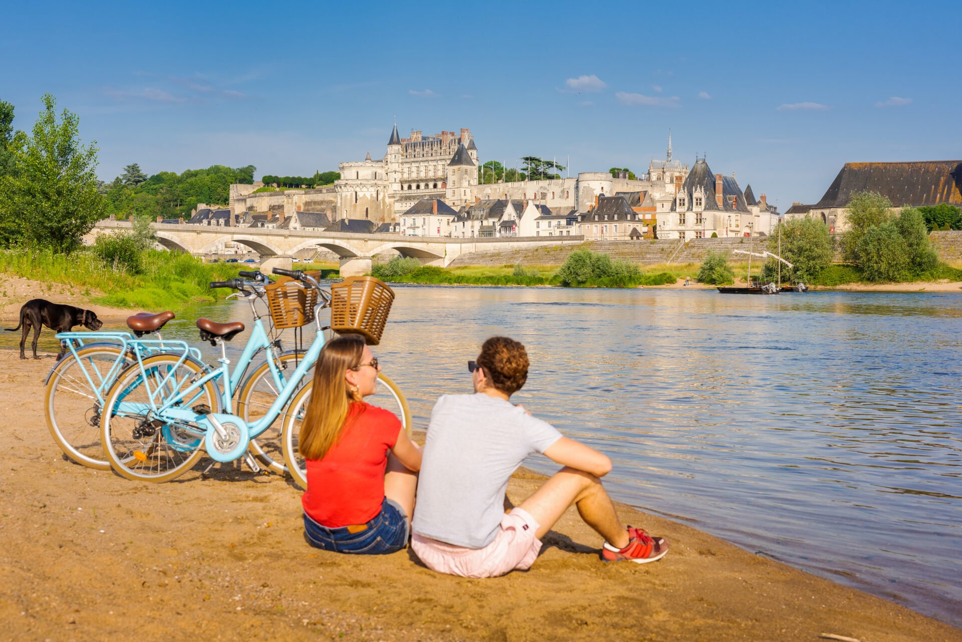 Balade en vélo en bord de Loire