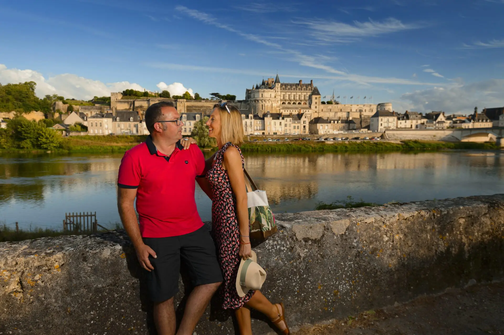Sortie en couple sur les bords de Loire à Amboise