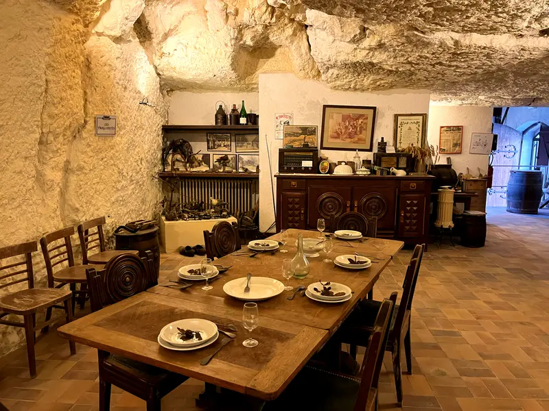 Maison troglodyte du musée