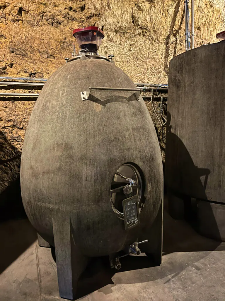 Cuve pour stocker le vin