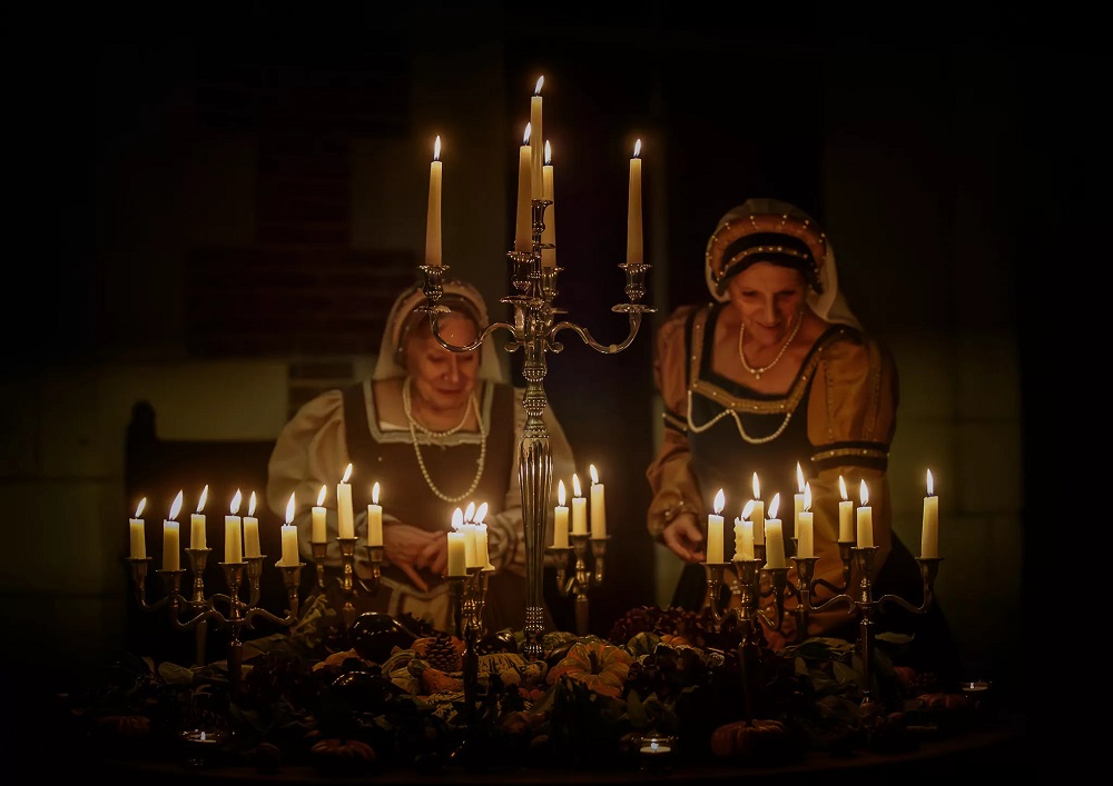chateau amboise nocturne chandelles