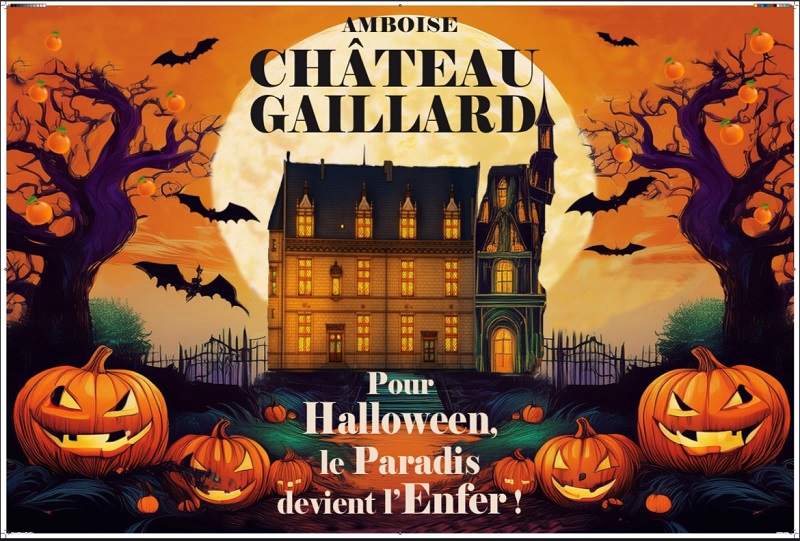 halloween chateau gaillard amboise