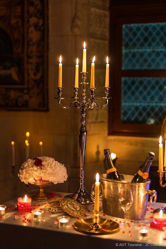 Balade chandelles chateau amboise