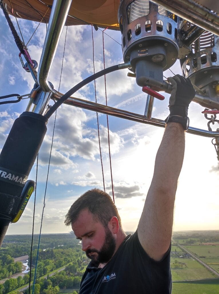 pilote montgolfiere amboise