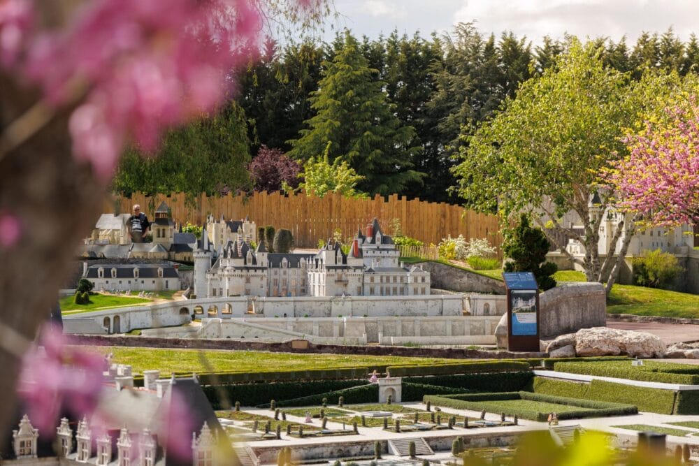 Maquette du Château de Ussé au Parc Mini Châteaux d'Amboise