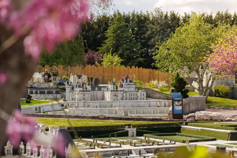 Maquette du Château de Ussé au Parc Mini Châteaux d'Amboise